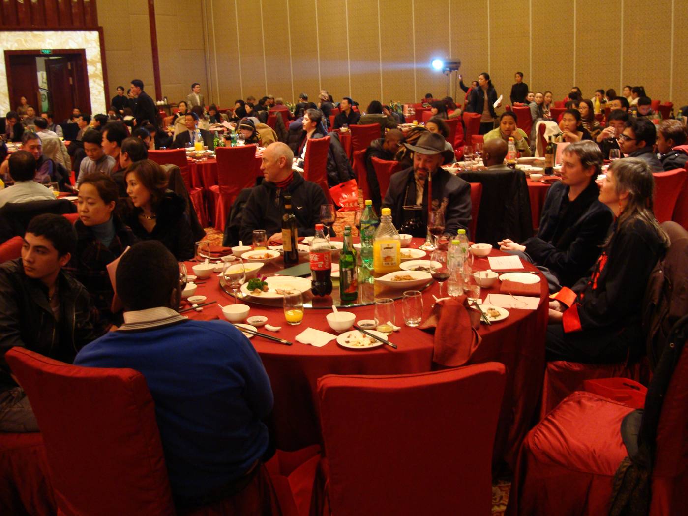 Ouf table, and guests of the AEFI New Year's Party, Wuxi, China