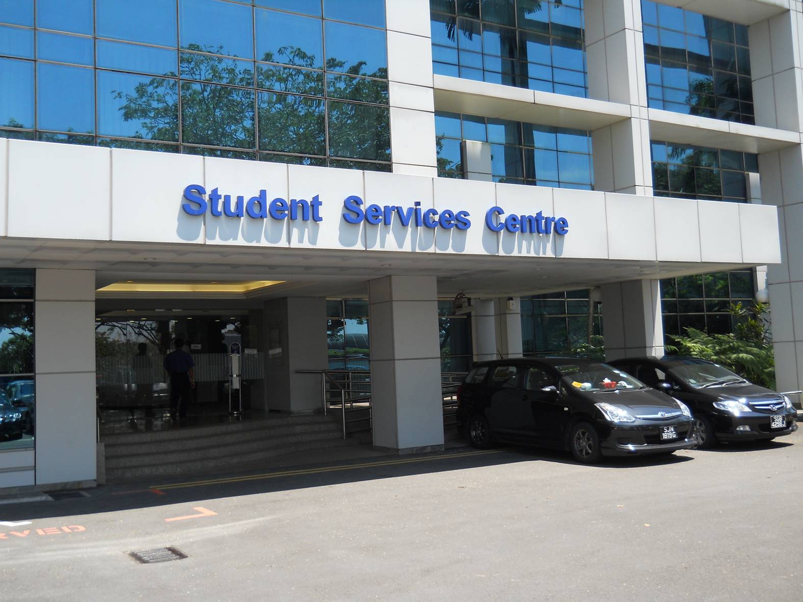 picture: Student services center, Nanyang Technological University, Singapore