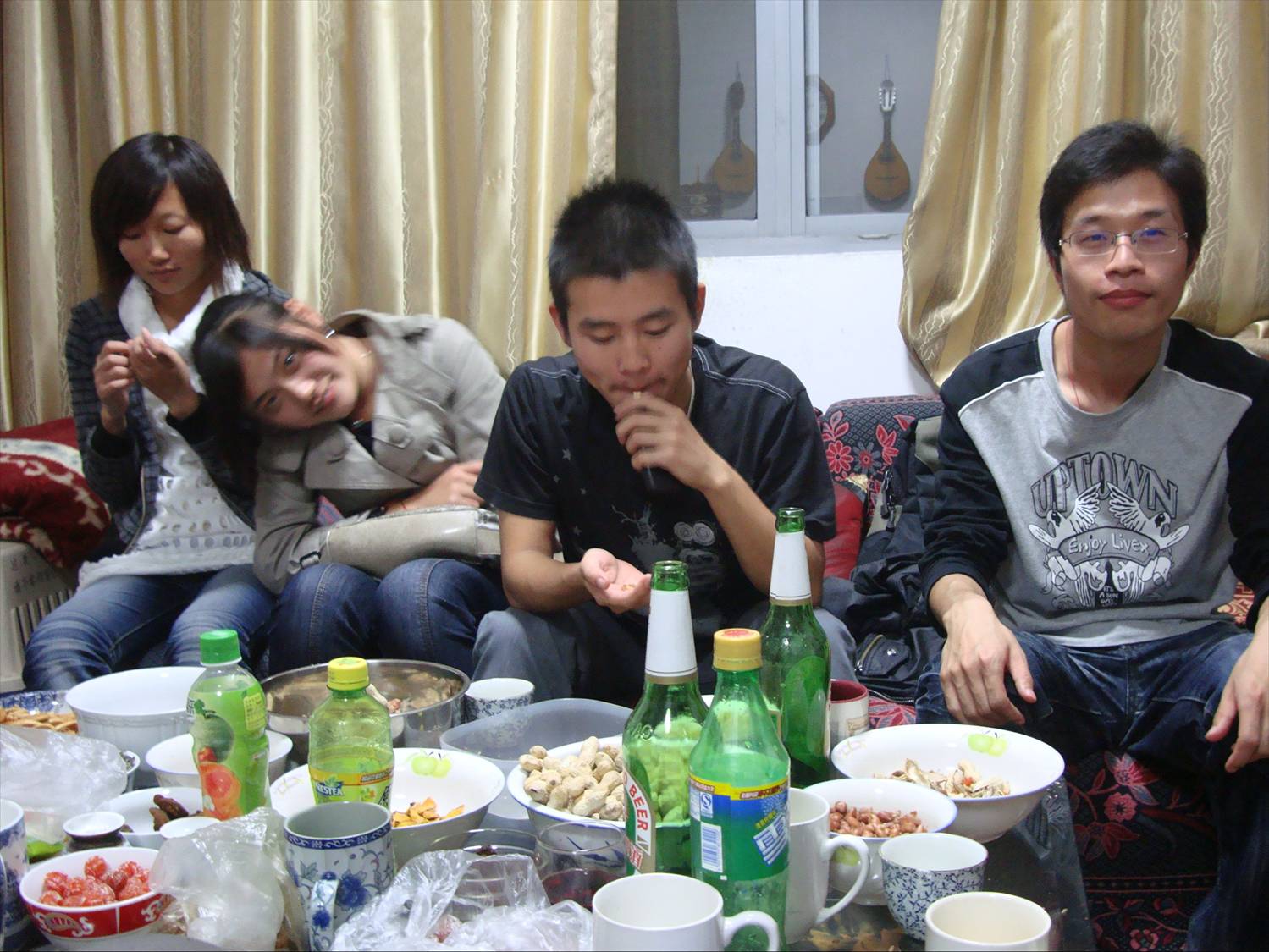 For of our regulars at our Chinese corners, now a Friday evening event at our apartment, Jiangnan University, Wuxi, China