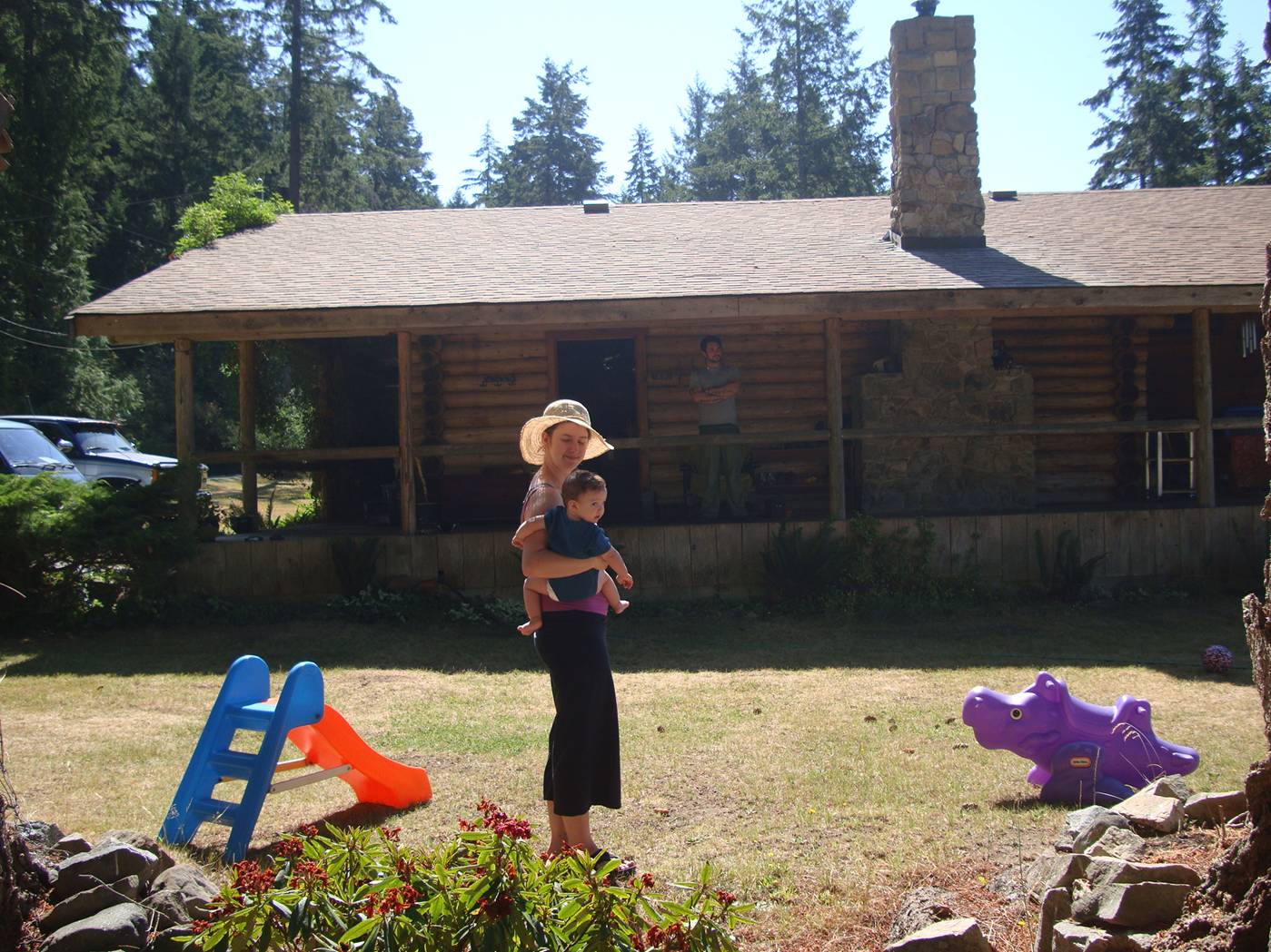 Not the tar paper shack I was half expecting.  Saltspring Island, B.C., Canada