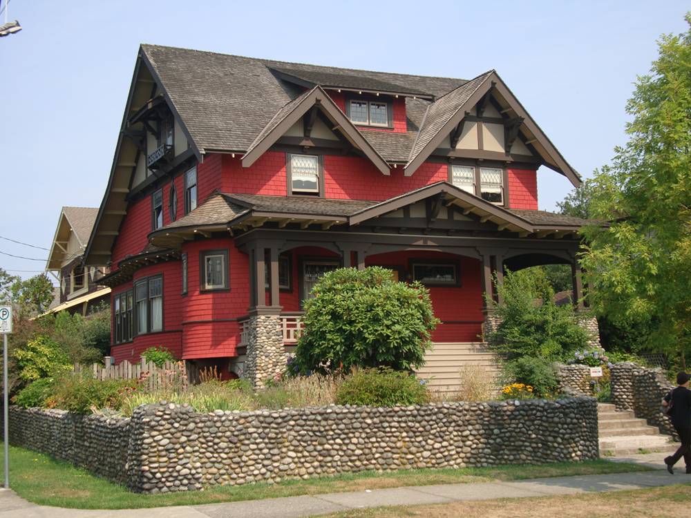 A well preserved West coast classic house,  New Westminster, B.C., Canada