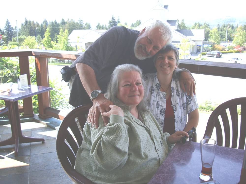 With Patti at the Longwood Brew Pub, Nanaimo, B.C., Canada
