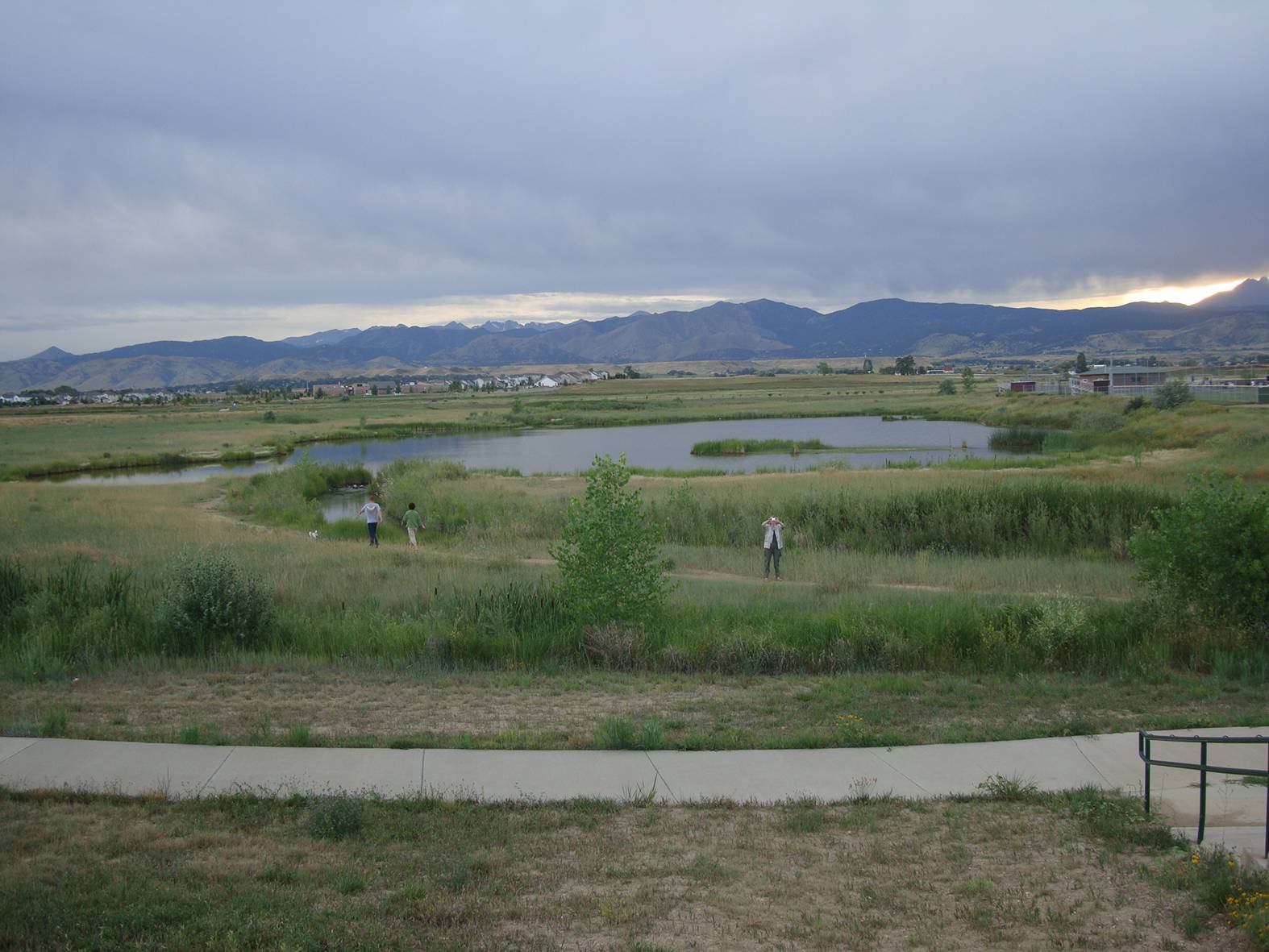 picture: the open space in Longmont, Colorado.  We're off to see the prairie dog colony.