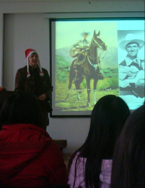 "Rudolph the Red Nosed Reindeer" was Gene Autry's big Christmas hit, second only to "White Christmas" in record sales.