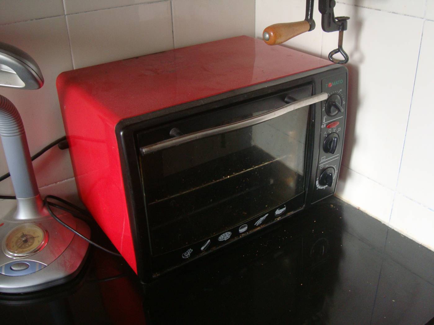 Picture:  Our tiny toaster oven gets a lot of use.  Jiangnan University, Wuxi, China