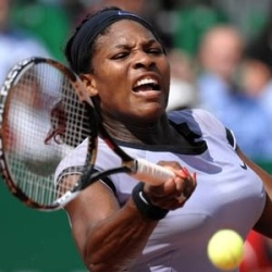 Picture: Serena Williams, tennis star, may not be pretty, but she's got good skin.