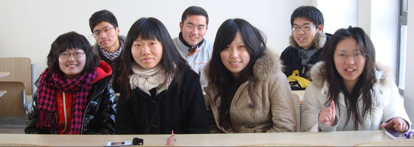 My sudents.  Not unhappy.  Not feeling repressed.  Jiangnan University, Wuxi, China