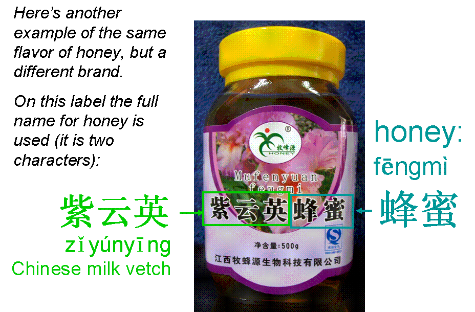 Chinese Milk Vetch Honey - Mufenyuan brand - Grocery shopping in China - Condiments
