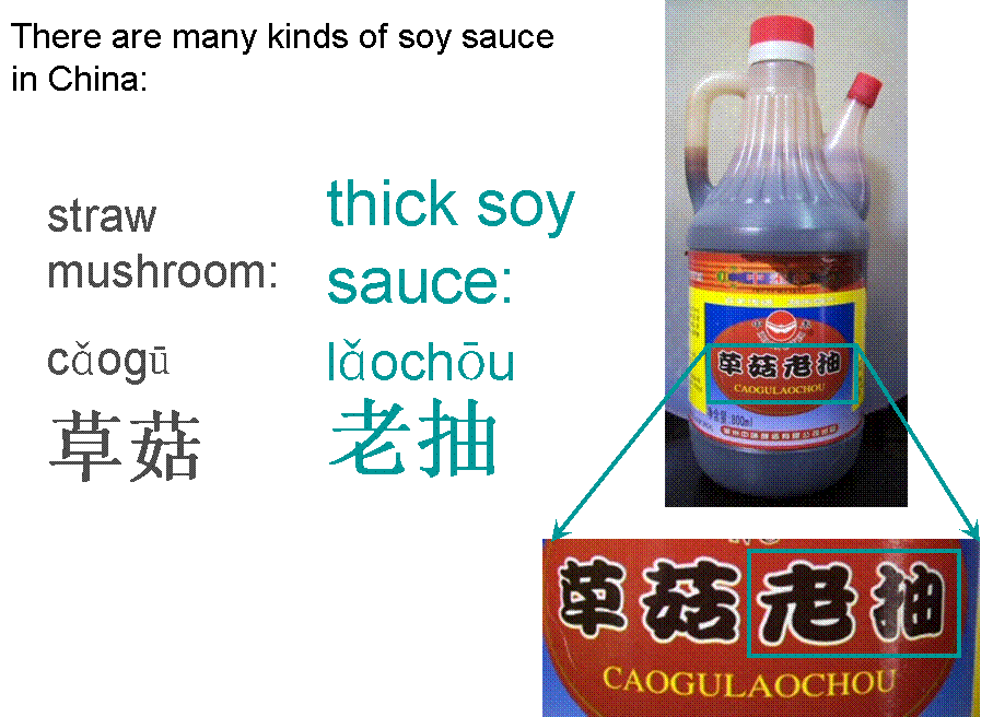 Soy Sauce in China, thick, straw mushroom - Grocery shopping in China - Condiments