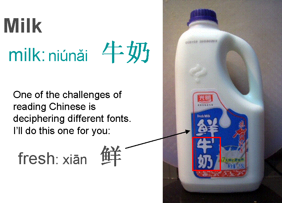 Chinese Milk, fresh, 1.5L - Grocery shopping in China - Dairy