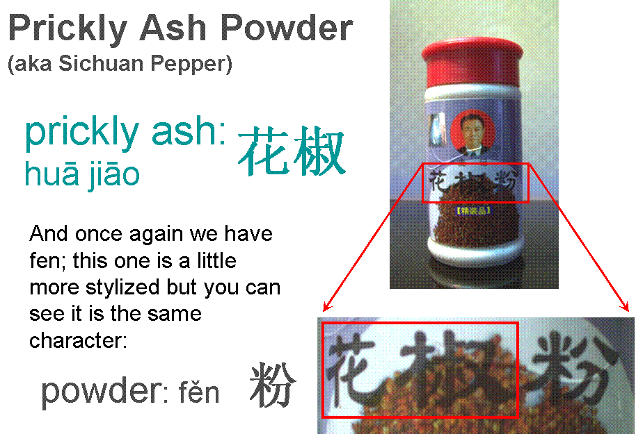 Chinese Prickly Ash (or Sichuan Pepper) Powder in a bottle - It'll make your tongue go numb - Grocery shopping in China - Spices