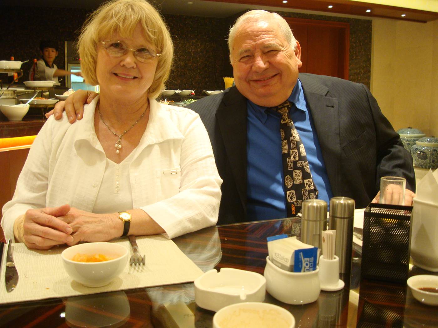 Janet and Jim, new teachers at Jiangnan University, Wuxi, China