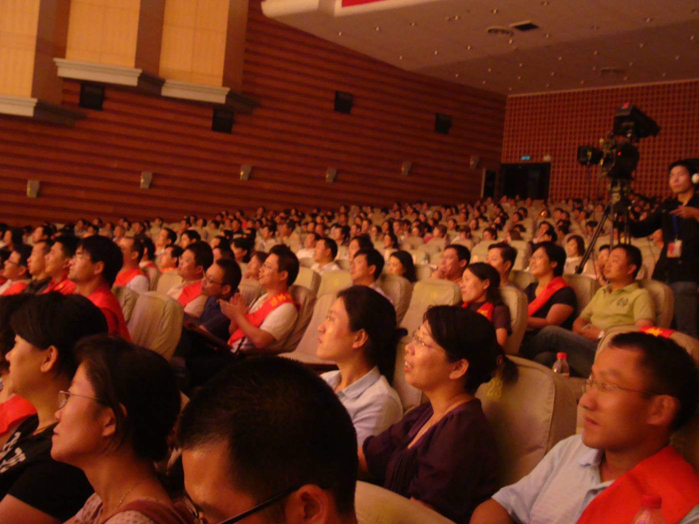 Our VIP audience at the new Municipal Hall, Wuxi, China