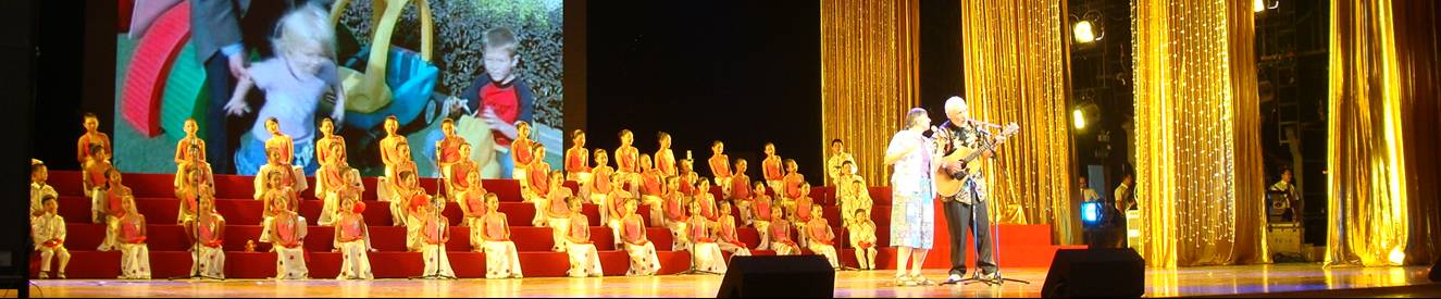 David and Ruth in performance. Wuxi, China